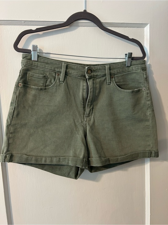 Universal Thread Pants - Universal Thread Olive Green Denim Shorts